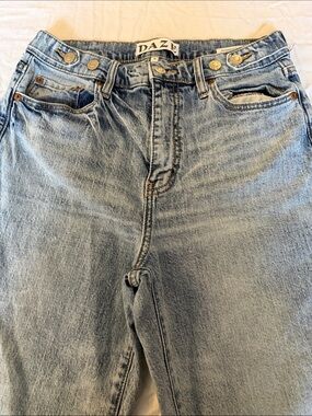 DAZE High-Waist Light Blue Women's Jeans
